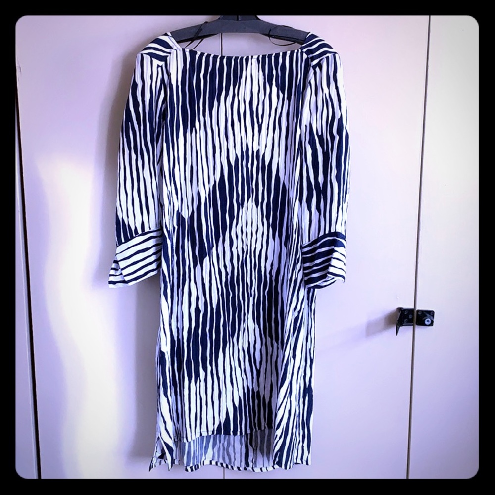 Natori silk and cotton sheath dress